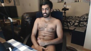 Hot Hairy Indian Cumshow
