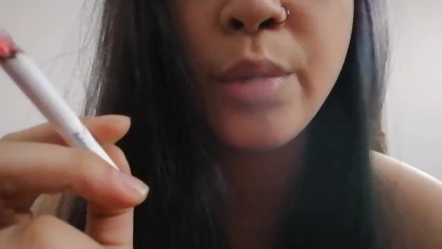 Miss Dee Nicotine Fetish Smoking for her Fans #08