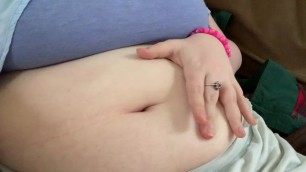 Lazy Belly Play in my Sunroom