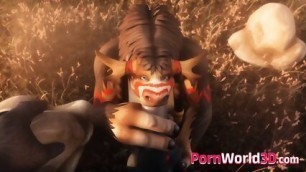 World Of Warcraft 3D Girls Enjoying Sex - Compilation