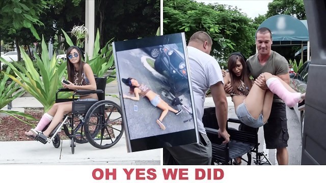BANGBROS - Young Kimberly Costa Got Hit By A Car&comma; So We Gave Her Some Dick To Feel Better
